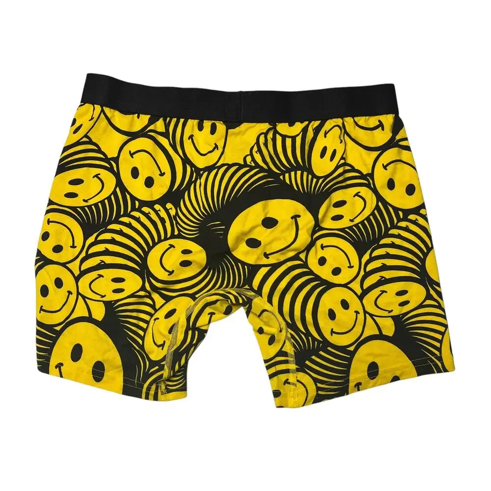 MeUndies Smiley Face Print Boxer Brief Size Medium